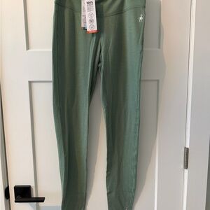 NWT Smartwool Thermal Merino Classic Baselayer Bottom (Jade Heather | Mint | S)